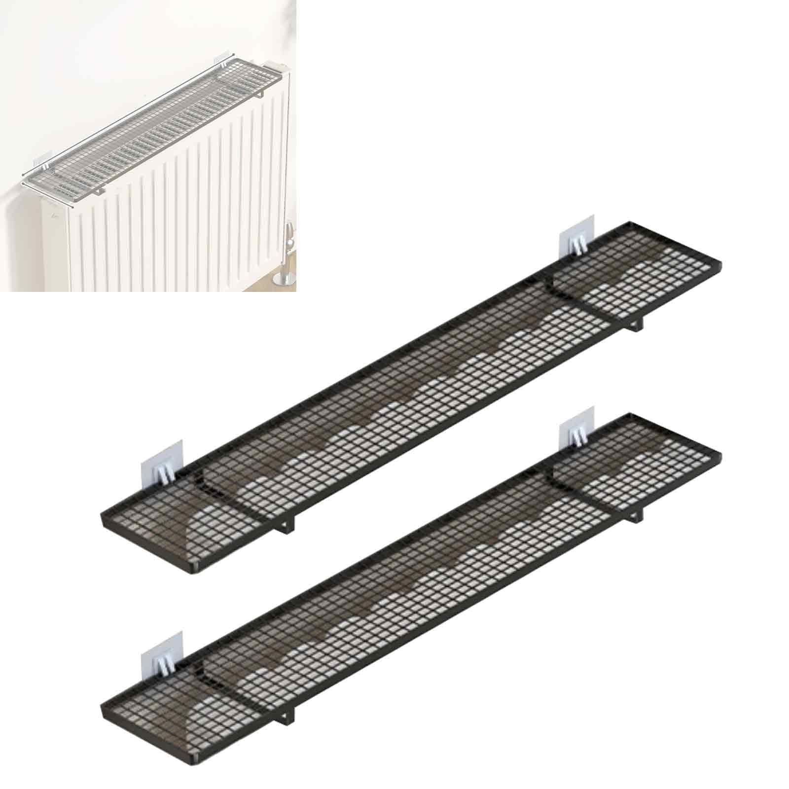 Mensola per termosifone senza fori, ad alta capacità di carico e design salvaspazio, per soluzioni di riscaldamento domestico efficienti