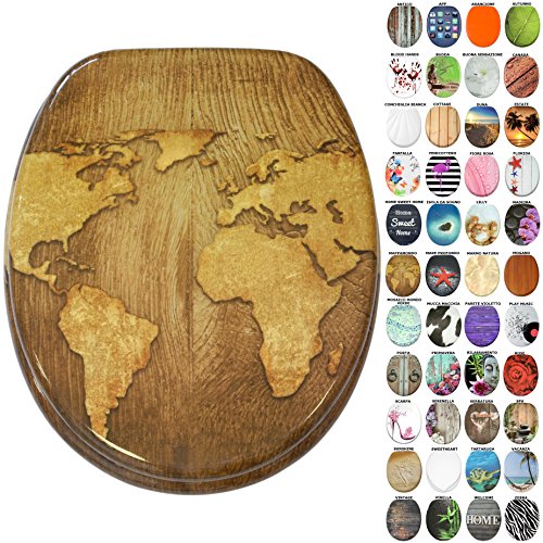 Sedile WC, grande scelta di belli sedili WC da legno...