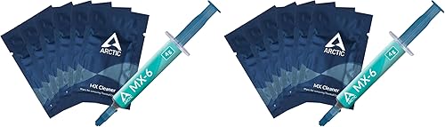 Vista 16 de ARCTIC MX-6 (0.14 oz, incl. 6 MX Cleaner) - Pasta térmica de máximo rendimiento para CPU, consolas, tarjetas gráficas, portátiles, muy alta