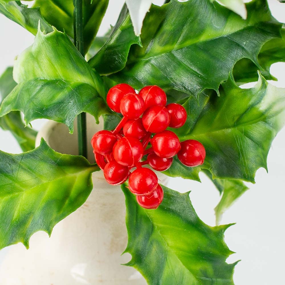 Amazon.com: Factory Direct Craft Holly Plastic Floral Picks (12