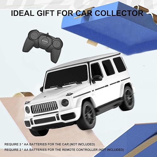 Miniatura 6 de Coche a control remoto a escala 124 para Mercedes G63, 2.4 GHz, modelo todoterreno de 2.4 GHz, vehículo eléctrico de carreras deportivas, regalo