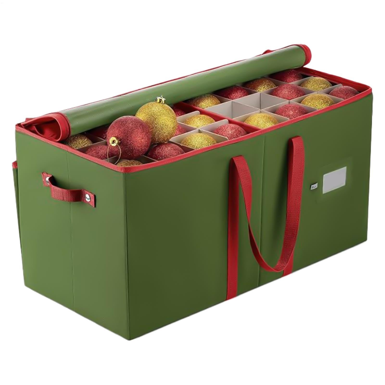 Weihnachtskugel Aufbewahrung Box 128 Kugeln Organizer Mit Trennfächern