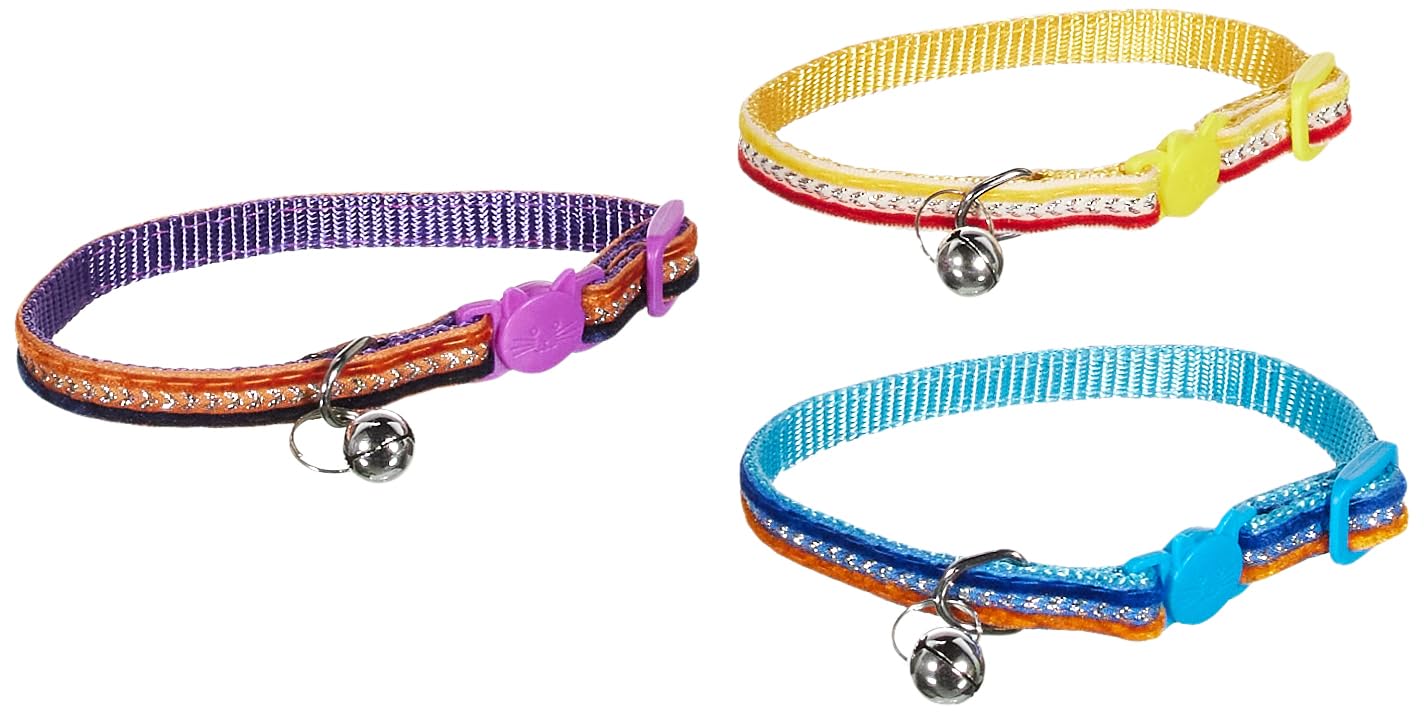 EuroCat Kedi Boy.Tas.Yaldız Mavi 10mm/28cm(12 li)
