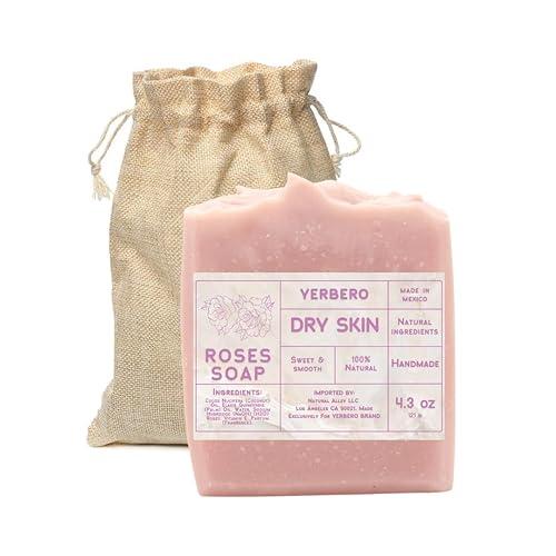 Miniatura 7 de Natural Handcrafted Soap Bar 4.3oz (121g)  Jabon Artesanal  Cruelty & Gluten Free Soap With Pure Essential Oils and Natural Ingredients, Gentle Body