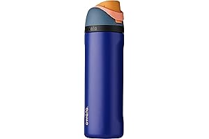FreeSip Insulated Stainless Steel Water Bottle with Straw
