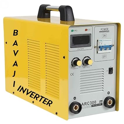 BAVAJI INVERTER 300 ARC Single Phase BAVAJI Inverter Welding Machine (Yellow) 1 Year Warranty
