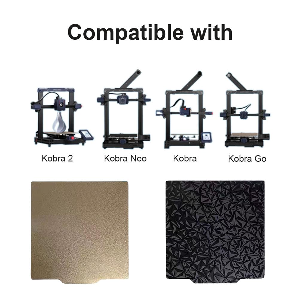Amazon.co.jp: 3DプリンターKobra 2ビルドプレート 230x230mm 両面