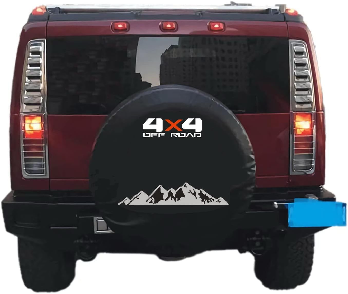 Photo 1 of Aolowewin for Ford Bronco, Land Rover Defender, Jeep Grand Commander Cherokee, Hummer H2 SUVs Spare Tire Cover, Anti-UV Spare Wheel Protector (XXL Size: 285/75R17, 315/70R17, 33x12.50-16.5)