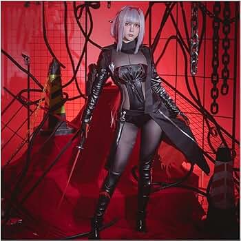 紅蓮　ブラックシャドウ　コスプレ衣装+ウィッグ　勝利の女神　NIKKE ニケ Amazon.co.jp: [YYSMUPILE] 勝利の女神 NIKKE 紅蓮 ブラック