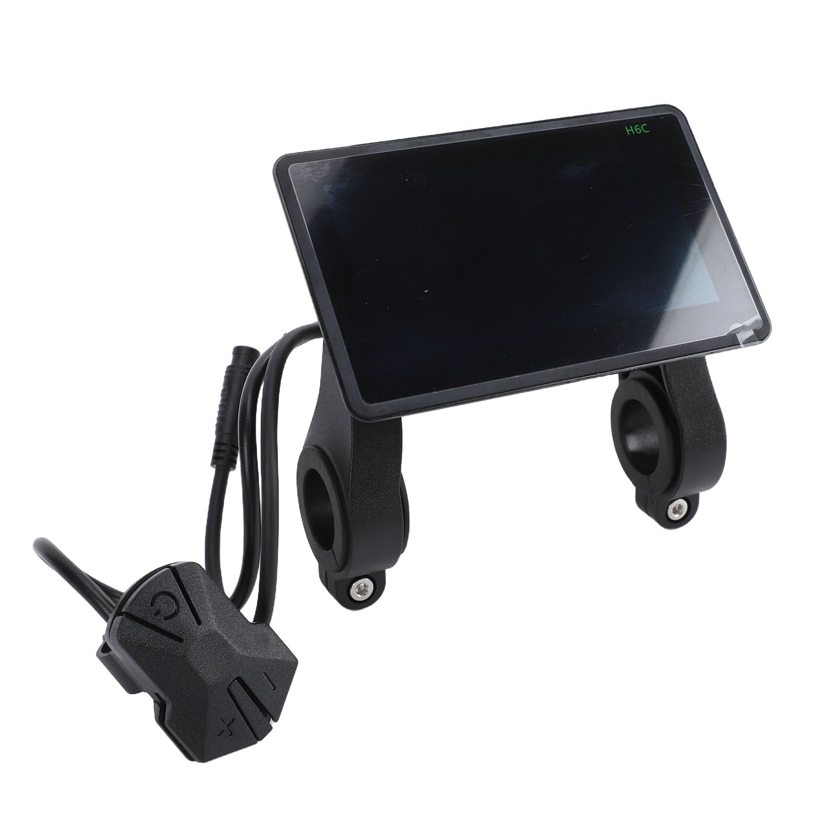 Generic Misuratore Display LCD per Bici Elettrica Resistente All'acqua con compatibilità Universale per Mountain Bike e Pendolarismo Materiale ABS