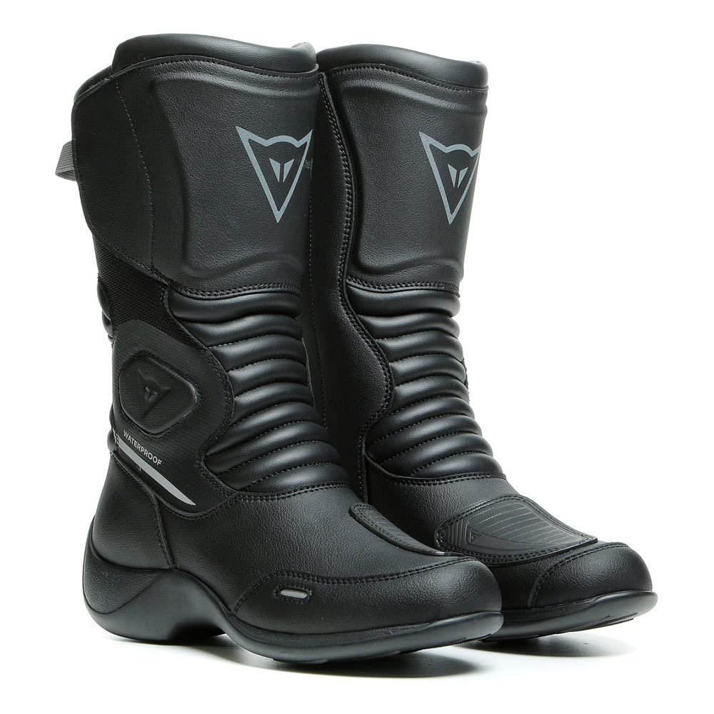 Dainese Aurora D-WP wasserdichte Damen Motorradstiefel, schwarz, 36 | Wasserdicht