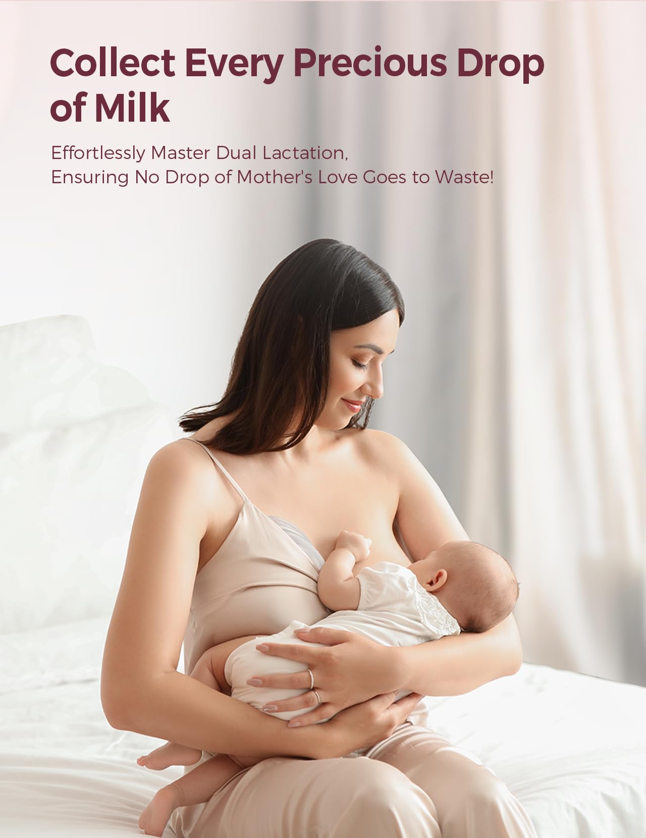 Momcozy Breast Milk Collector, Collectors for Breastfeeding Reusable Breastmilk Shells - Image 2