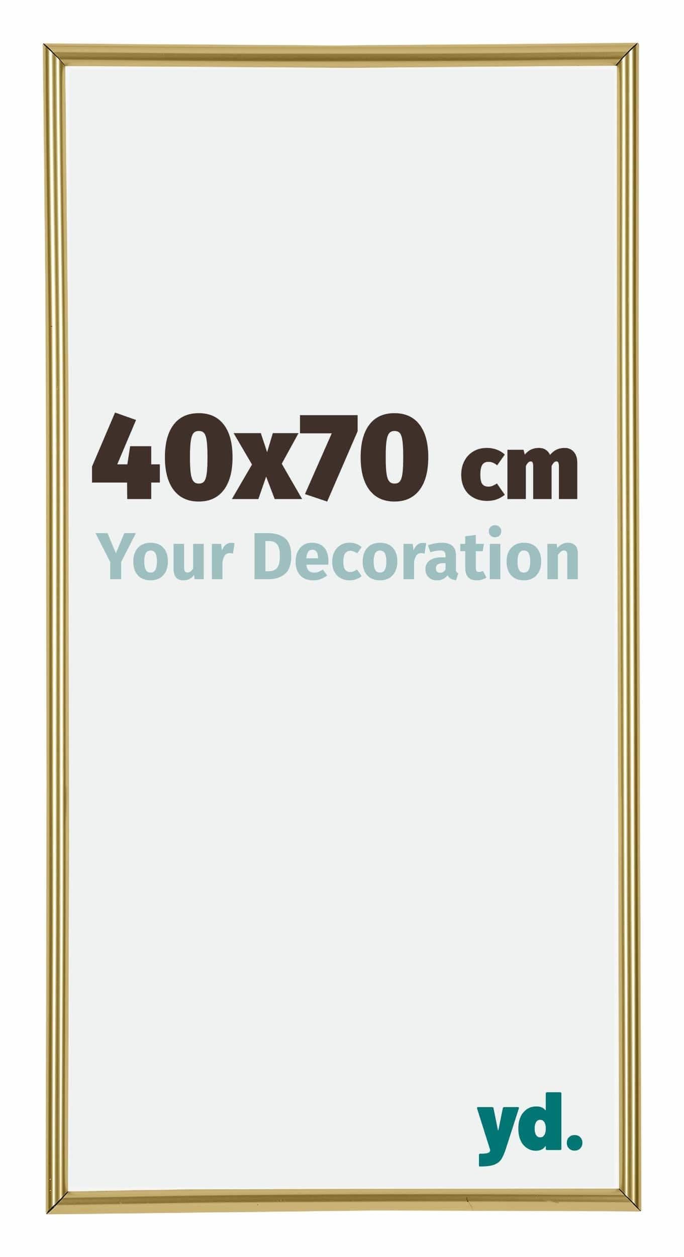 Your Decoration - Picture Frame 40x70 cm - Gold - Decorative Wall Frame in Plastic with Antireflection - Frame 40x70 - Annecy — image 1
