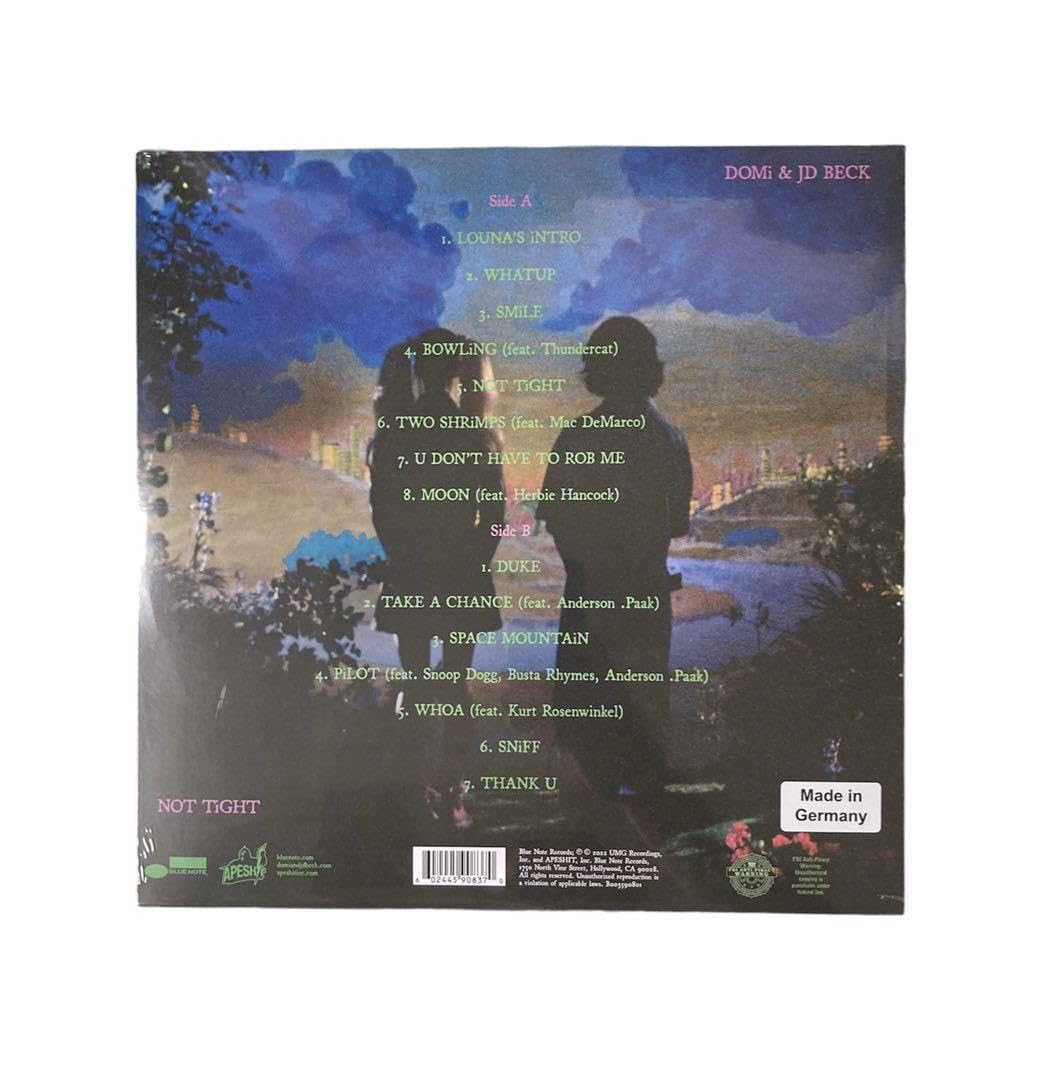 domi & jd beck not tight lp レコード Not Tight (180グラム重量盤レコード) : Domi & JD Beck