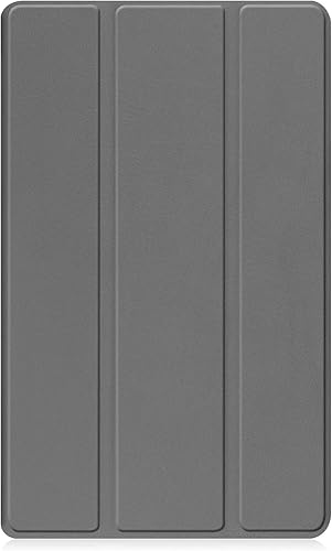 Miniatura 7 de Funda inteligente para Lenovo Tab M8 4 generación (2023), funda ligera y inteligente con soporte triple para Lenovo Tab M8 4 generación TB-300FU gris