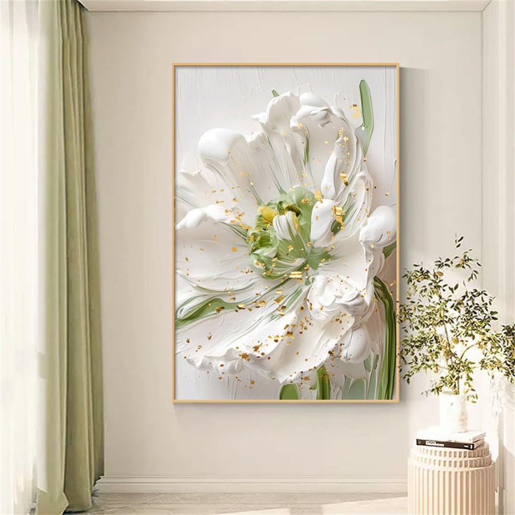 YNBJIL Living Room Decoration Paintingentrance MuralFlower Floor Hanging Painting(X-Large)