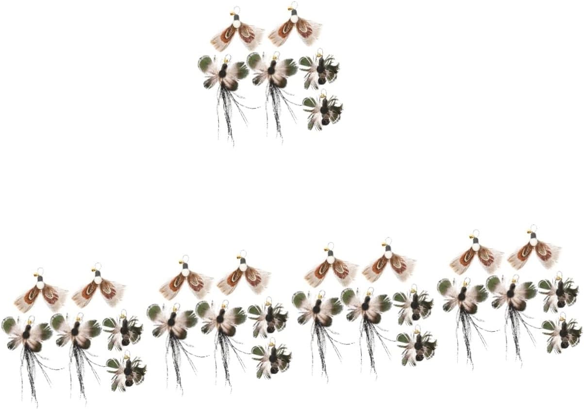 Mipcase 30pcs Cat Teasing Sticks Refills Interactive Insect Replacement for Indoor Kittens Engaging Cat Toys to Boost Playtime and Exercise