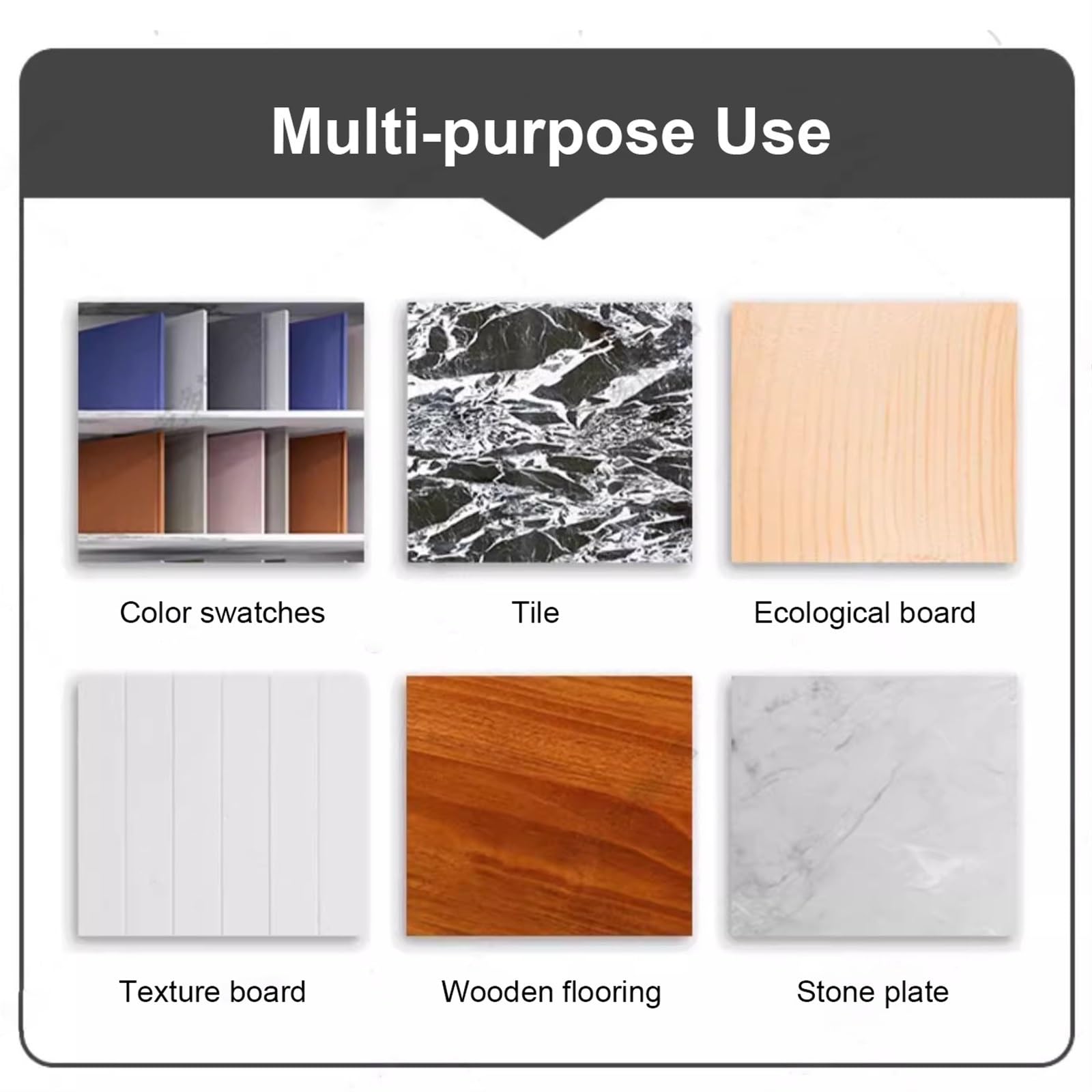 Soporte de madera para muestras de azulejos con capacidad para 30 azulejos para ferias comerciales y uso comercial