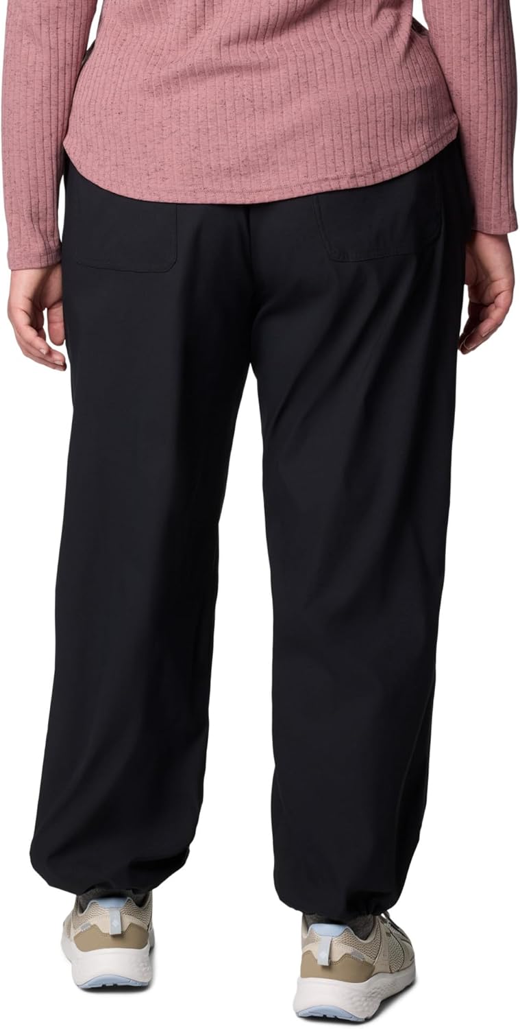 Columbia Womens Brea Falls Nylon Pant, Black, 2X x S - Image 2