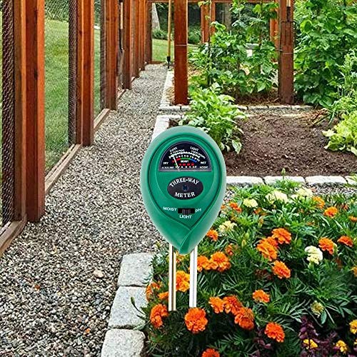 Riemex Soil Moisture Meter Sensor 3 In 1, Plant Water Monitor, Soil Hygrometer Sensor For Gardening, Farming, Indoor And Outdoor Plants, No Batteries Required Yod-Ms3-01 #TOP6
