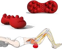 Vista 1 de Back & Glute Trigger Point Massager–Myofascial Release Tool for Lower-Back Pain/Tightness, Deep Gluteal Tension, Piriformis-Related Discomfort