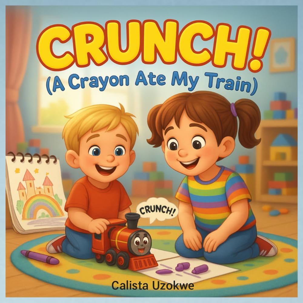 CRUNCH! (A Crayon Ate My Train): A Story About Mistakes, Making Amends, and a Very Special Piece of Paper