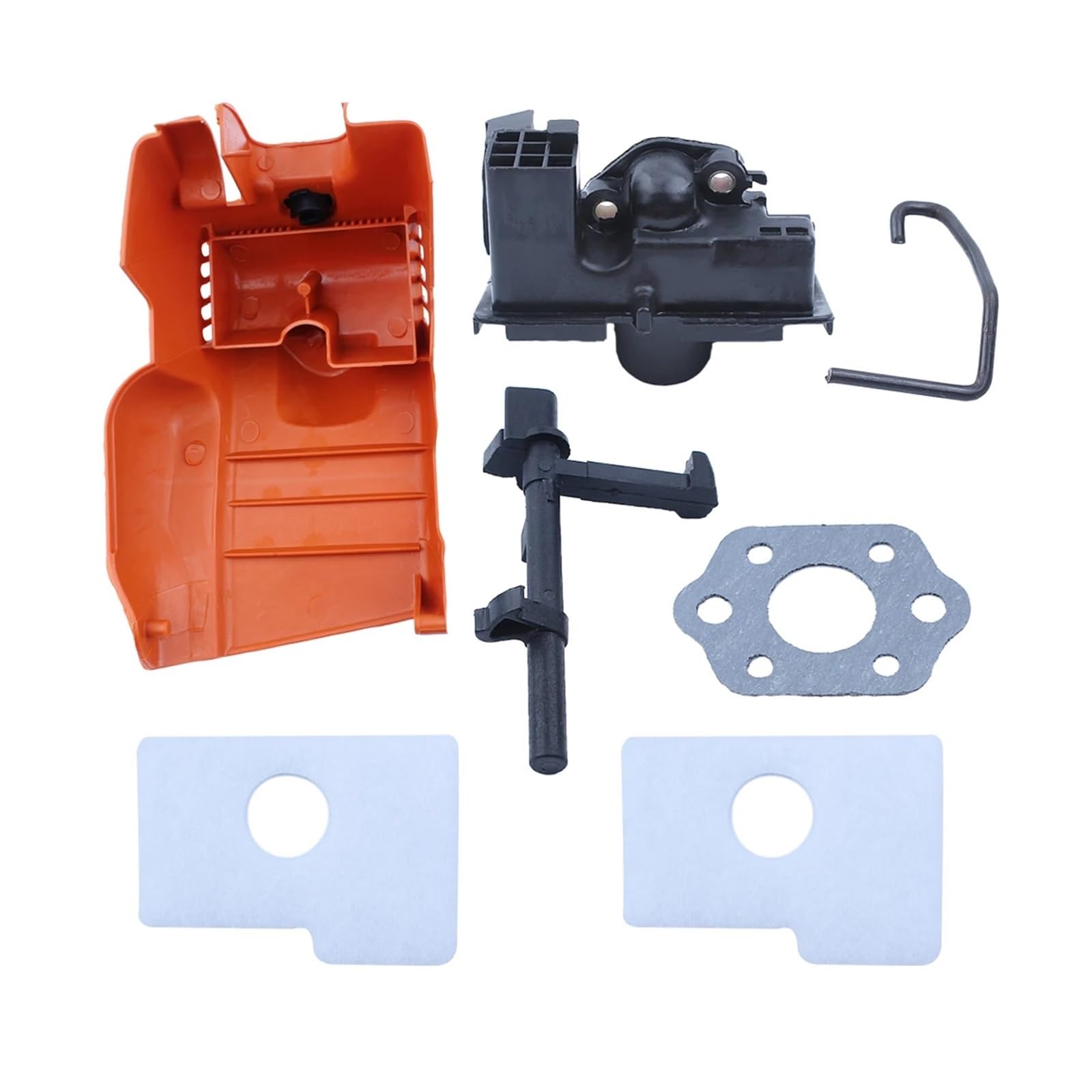 Kit de Adaptador de carburador y Filtro de Aire for la Tapa del Cilindro del Motor Superior de la Motosierra MS180, MS170, MS 180, 170, 018 y 017. Repuestos for Motosierra de Gasolina.