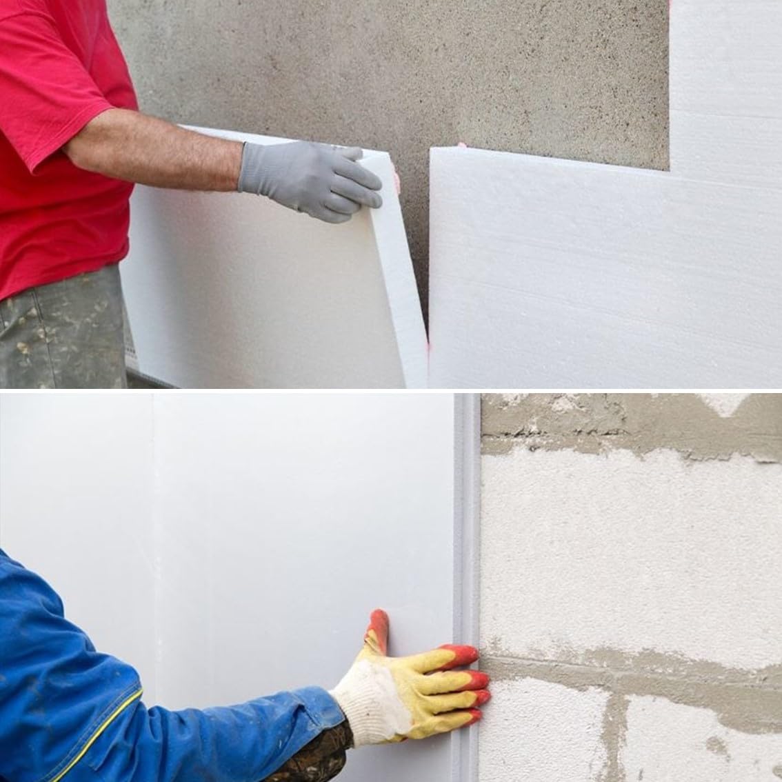 Lastre Multiuso 50x50 Cm in Polistirolo, Pannelli isolanti in Polistirolo Bianco ad Alta Densità (2,5 Cm, 25)
