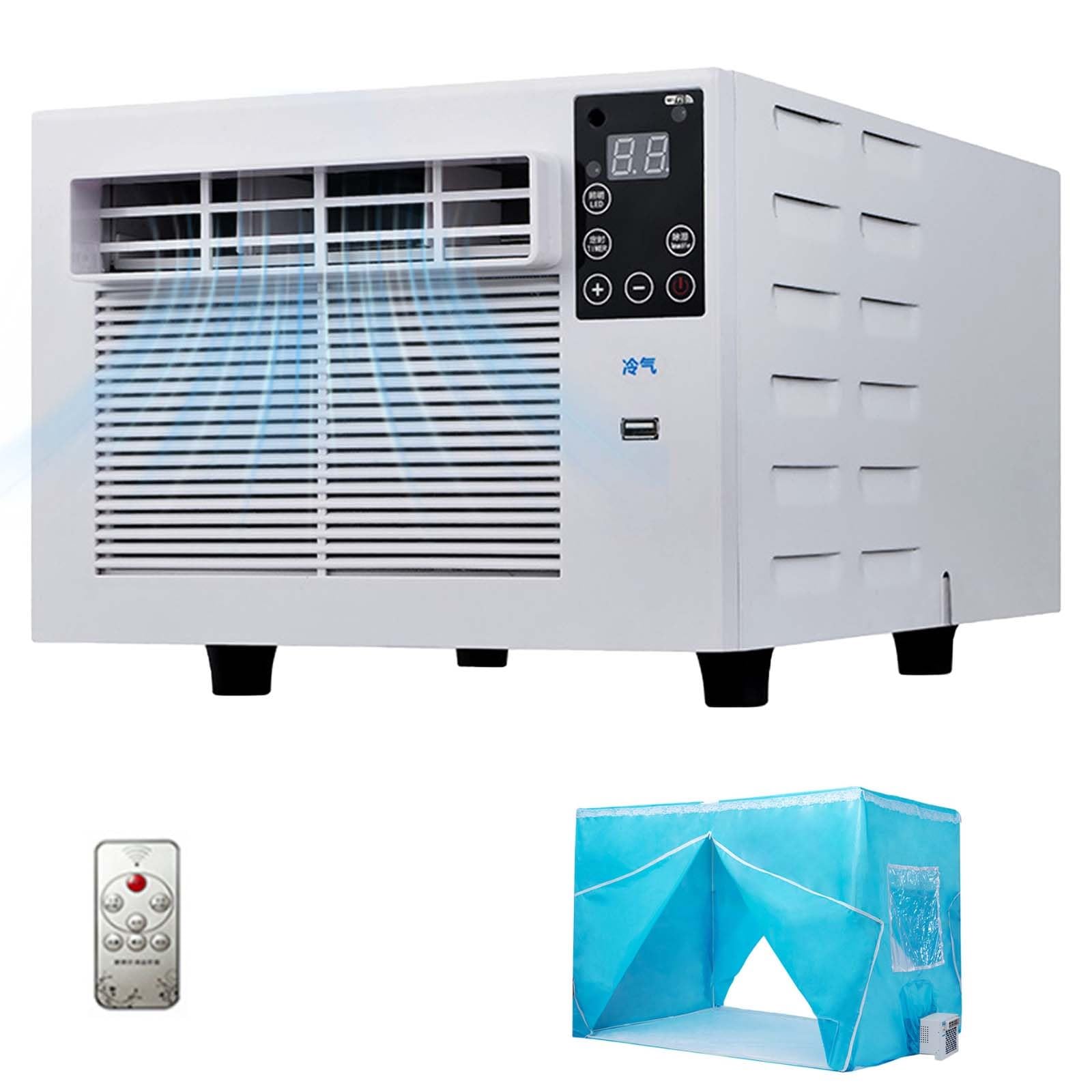 YISHENX Portable Air Conditioner with Independent Dehumidification Mode