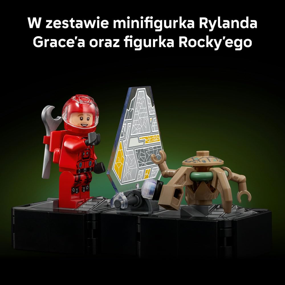 LEGO Icons Projekt Hail Mary, kolekcjonerski zestaw konstrukcyjny, model statku kosmicznego dla dorosłych, ozdoba do domu i biura, pomysł na prezent urodzinowy dla mężczyzny i kobiety 11389