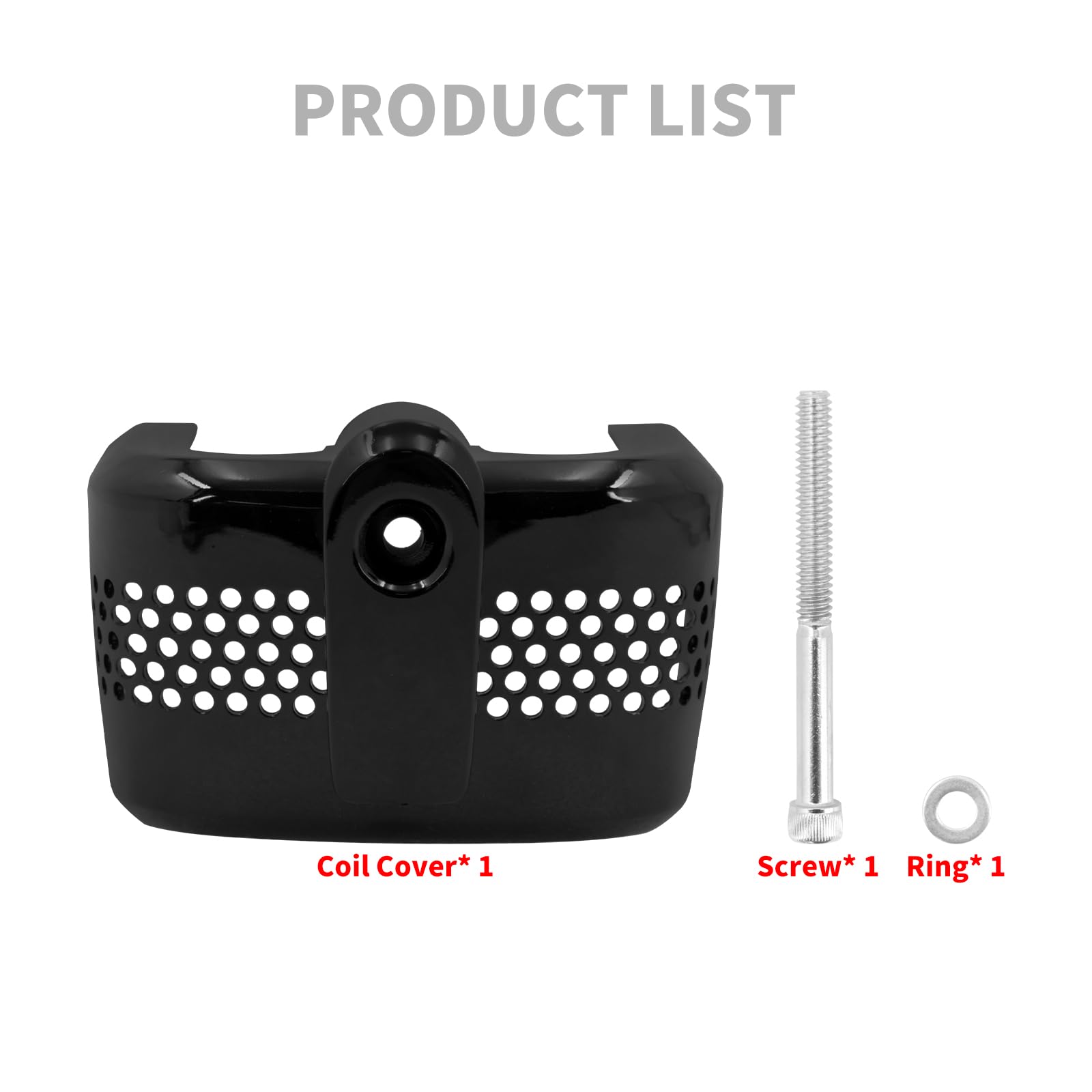 HDBUBALUS Motorcycle Ignition Coil Cover Ignition Coil Cover Fit For