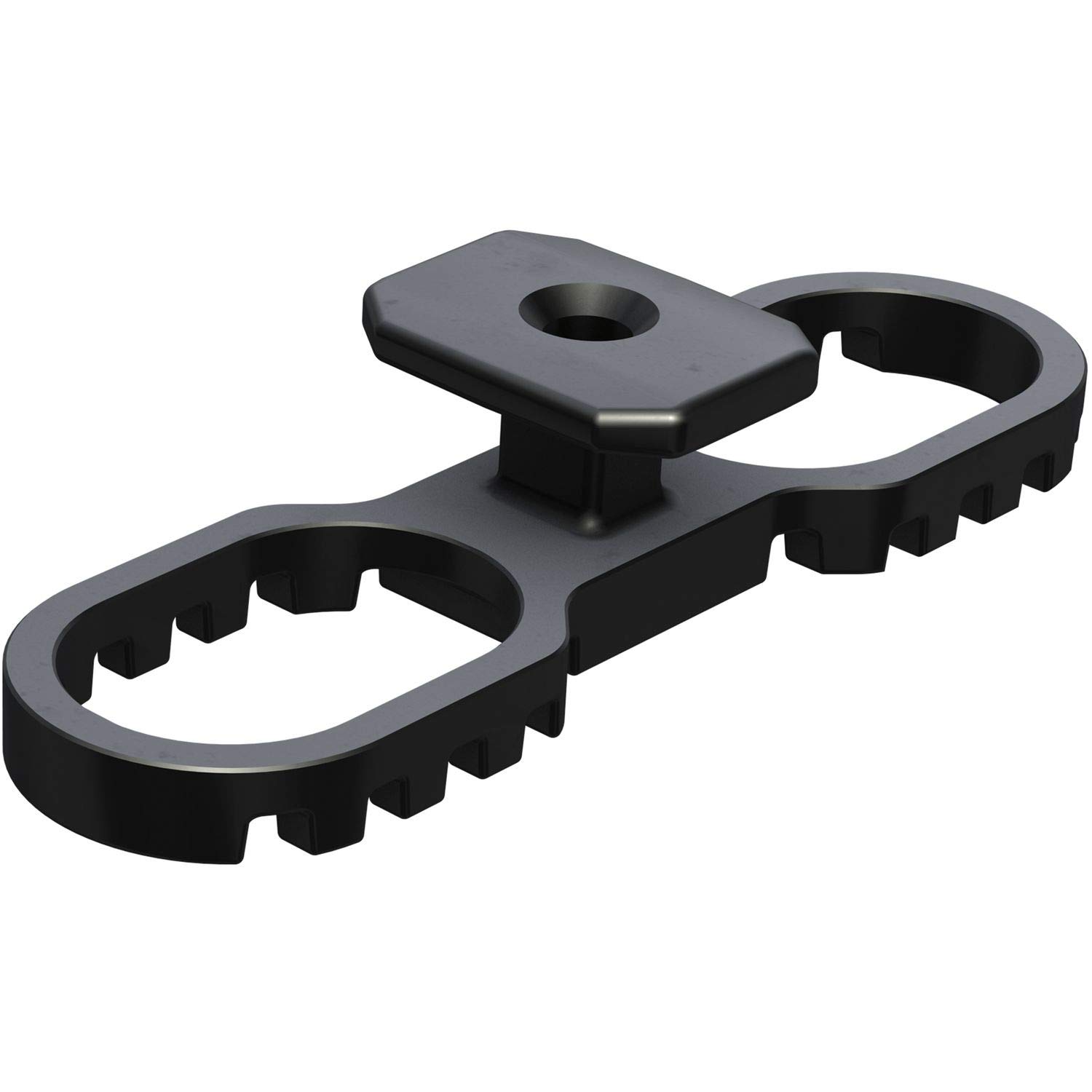 KARLE & RUBNER 7115 K&R Terraflex N6 mit Schraube A4 5x50mm für Holz-Unterkonstruktion Inhalt: 30 Stück Screw 5 x 50 mm for Wood Substructure Pack of 30, Black