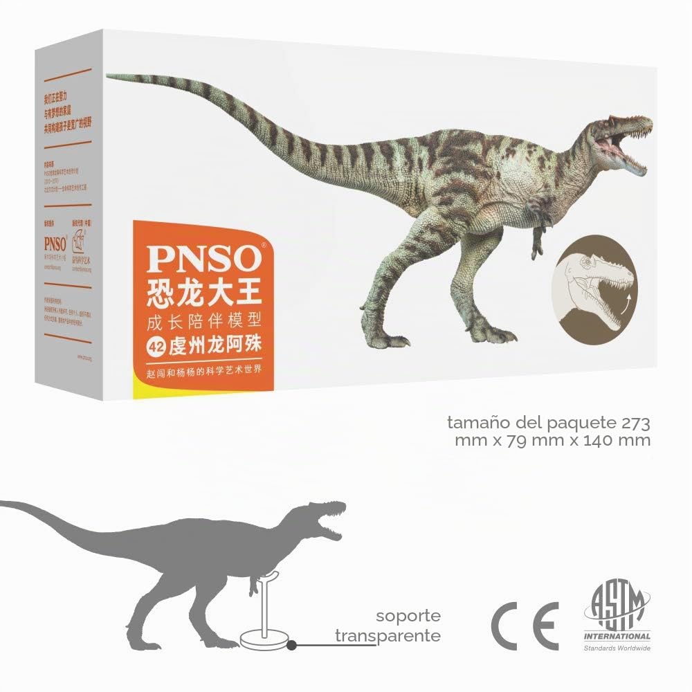 PNSO Serie Museos de Dinosaurios y Modelos Animales Prehistóricos (42 A-Shu El Qianzhousaurus)
