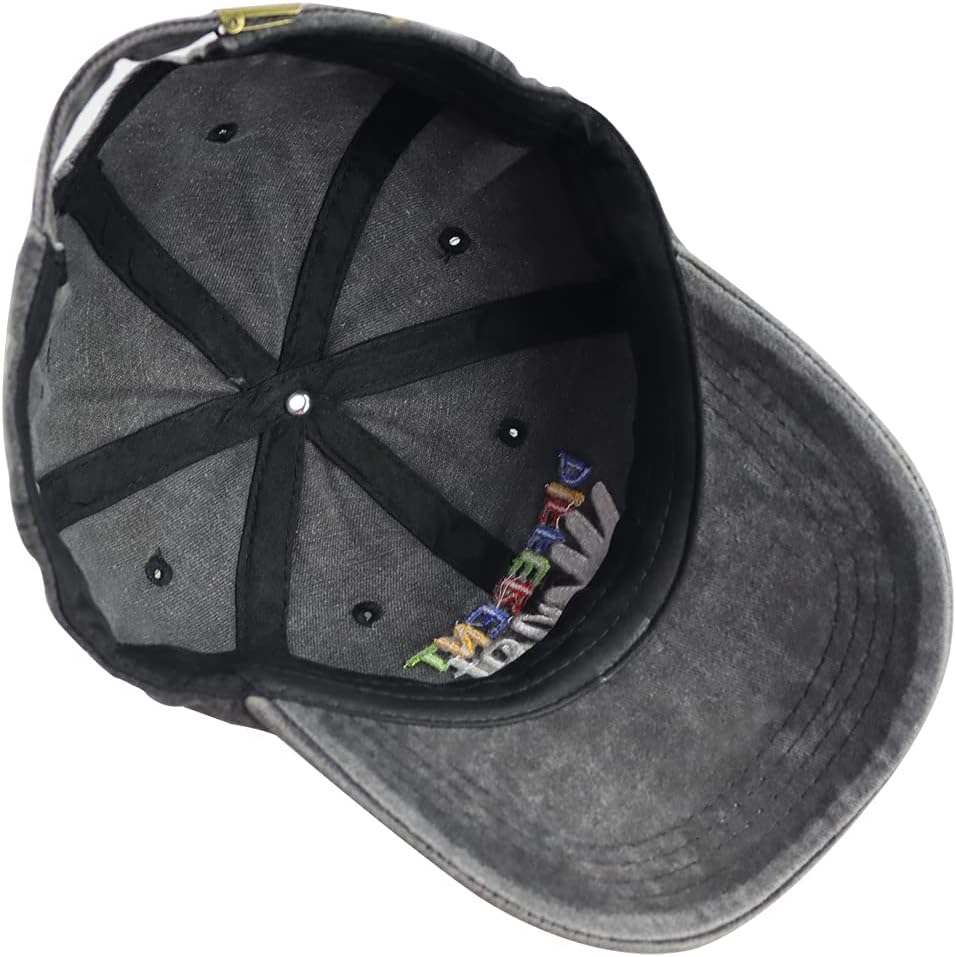 Different Not Less Autism Hat for Women Men, Funny Adjustable Cotton Embroidered Autistic Baseball Cap - Image 5