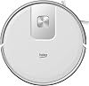 Beko Robot Cleaner VRR60314VW | White/Chrome Design | 150 Minute Run Time | 2000 Pa Suction Power | 4 Cleaning Modes | Mophead and water tank | Wifi connected/Smartphone compatible