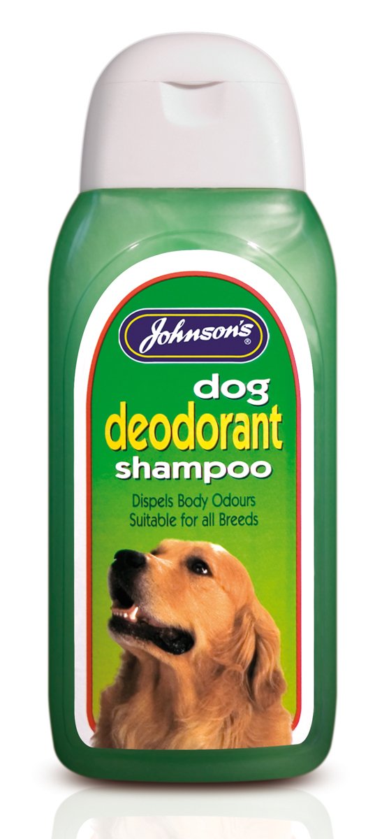 Johnsons Dog Deodorant Shampoo 200ml 300g