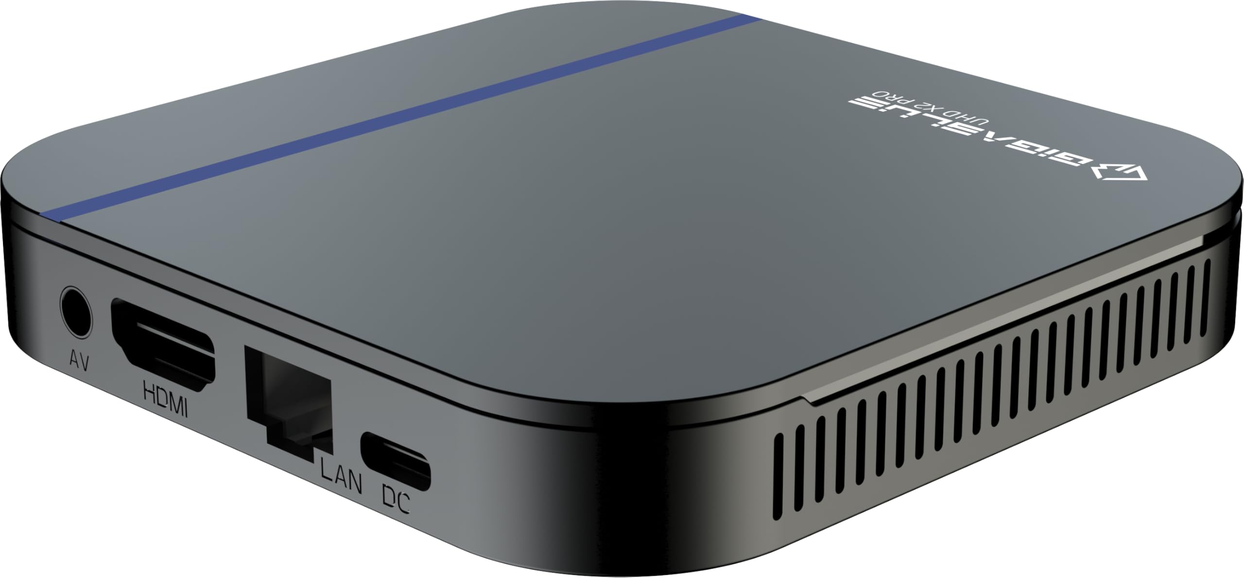 GigaBlue UHD X2 PRO 4K Streaming Box | Android 12 | WiFi 6 | 4 GB RAM 32 GB ROM | Allwinner H618 Quad-Core | HDMI, USB, LAN | IP Stalker TV i OTT Media Player