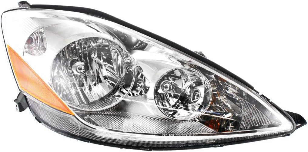 For Toyota Sienna Headlight Assembly 2006 07 08 09 2010 Passenger Side CAPA Certified Bulbs Included TO2503172 | 81110-AE030