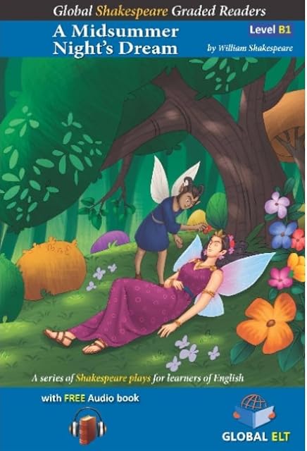 Portada de A Midsummer Nights Dream Global Shakespeare. Level B1