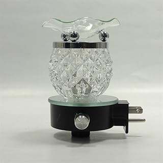 Electric Oil Warmer Burner Tart Diffuser Aroma Scented Fragrance Essential Oils Wall Plug in Lamp