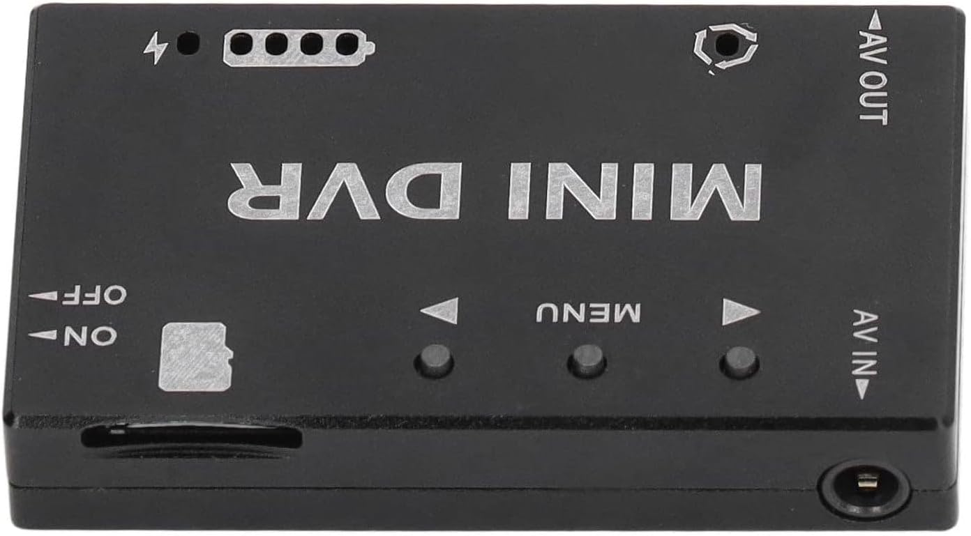 SpeedyFPV Mini DVR Video Recorder, HD 720P, MicroSD Card Support (Orange Case)