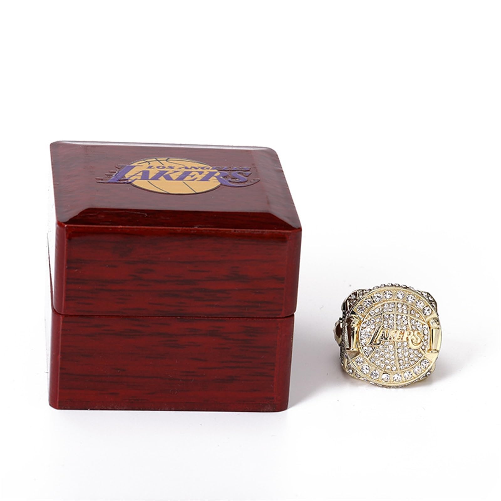 Anello da campionato di Kobe - Edizione da collezione, regalo artigianale di cimeli dei fan di Los Angels for uomini e ragazzi(12#)