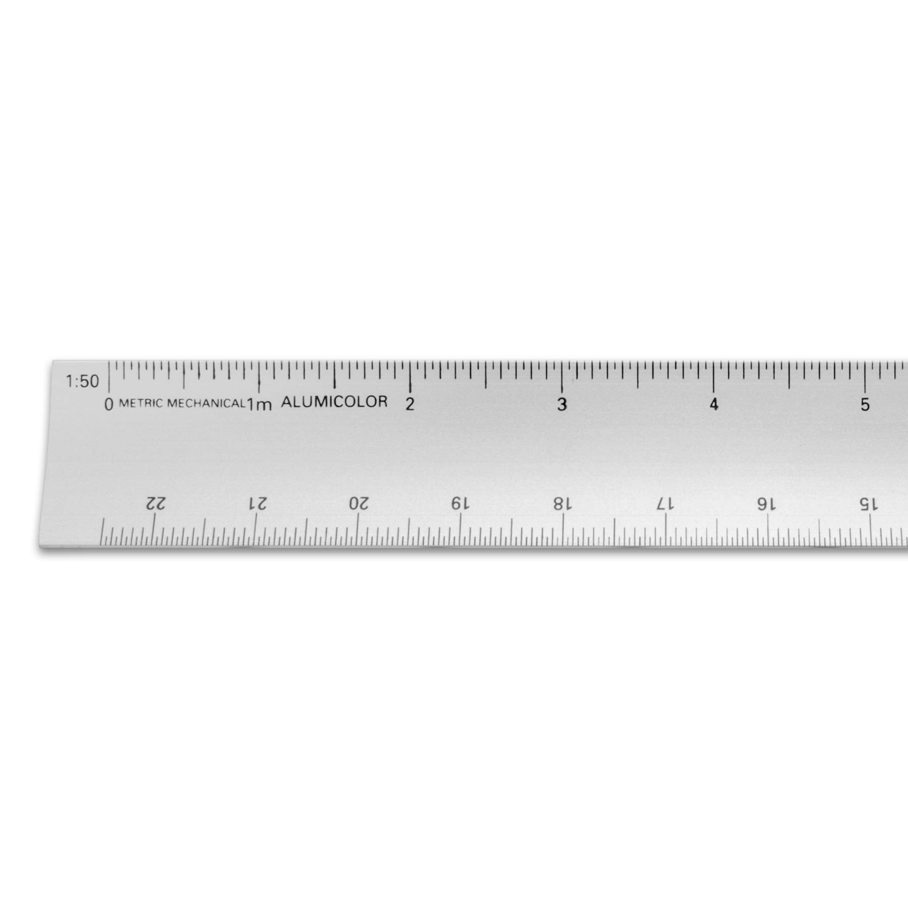 Metal Scale Chool Snapklik.com : Alumicolor 30-cm Aluminum Metric Mechanical Hollow Scale ...