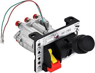 AV295 PTO Air Shift Control Valve for Dump Trucks & Tippers - Replaces 328388-79X 329358X - Pneumatic Kit w/ Kickout