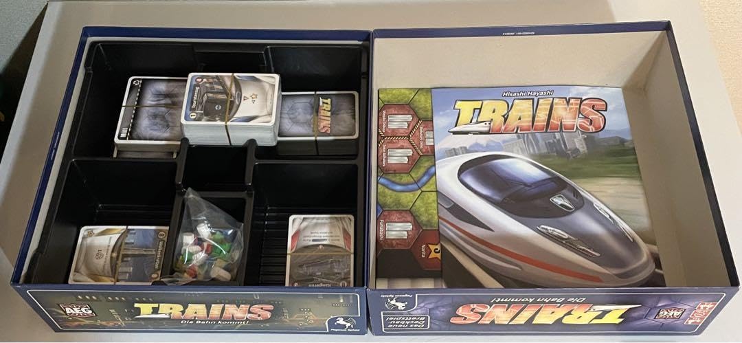 Amazon.co.jp: (日本語版ではない)トレインズ ボードゲーム 鉄道ゲーム 