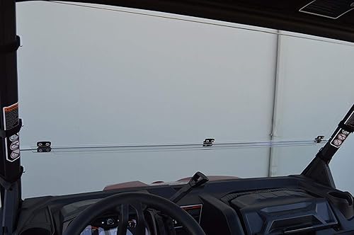 Miniatura 6 de Techo y parabrisas plegable y protector de viento, lo último en versatilidad, de policarbonato resistente contra arañazos. Fabricado en los Estados