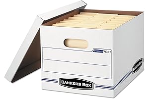 STOR/FILE Basic Duty Letter/Legal File Storage Boxes