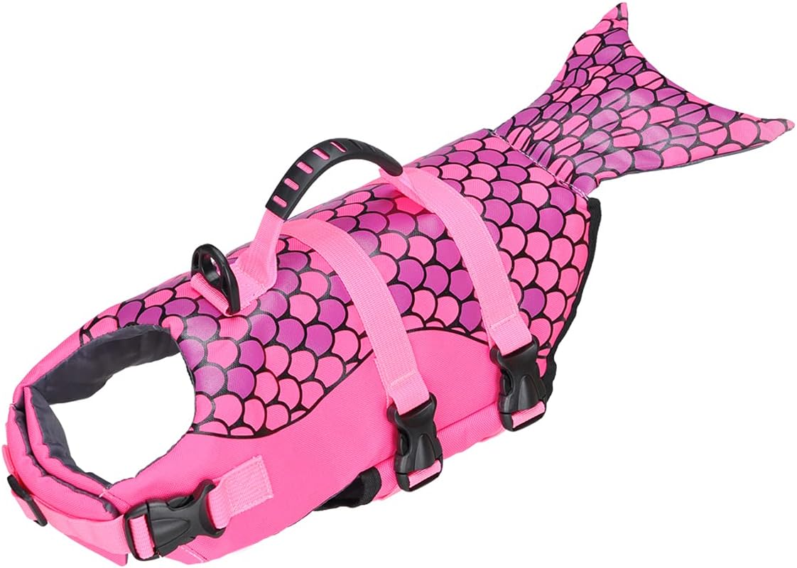 Songway Dog Life Jacket Vest, Protection Swimsuit, Reflective Stripes