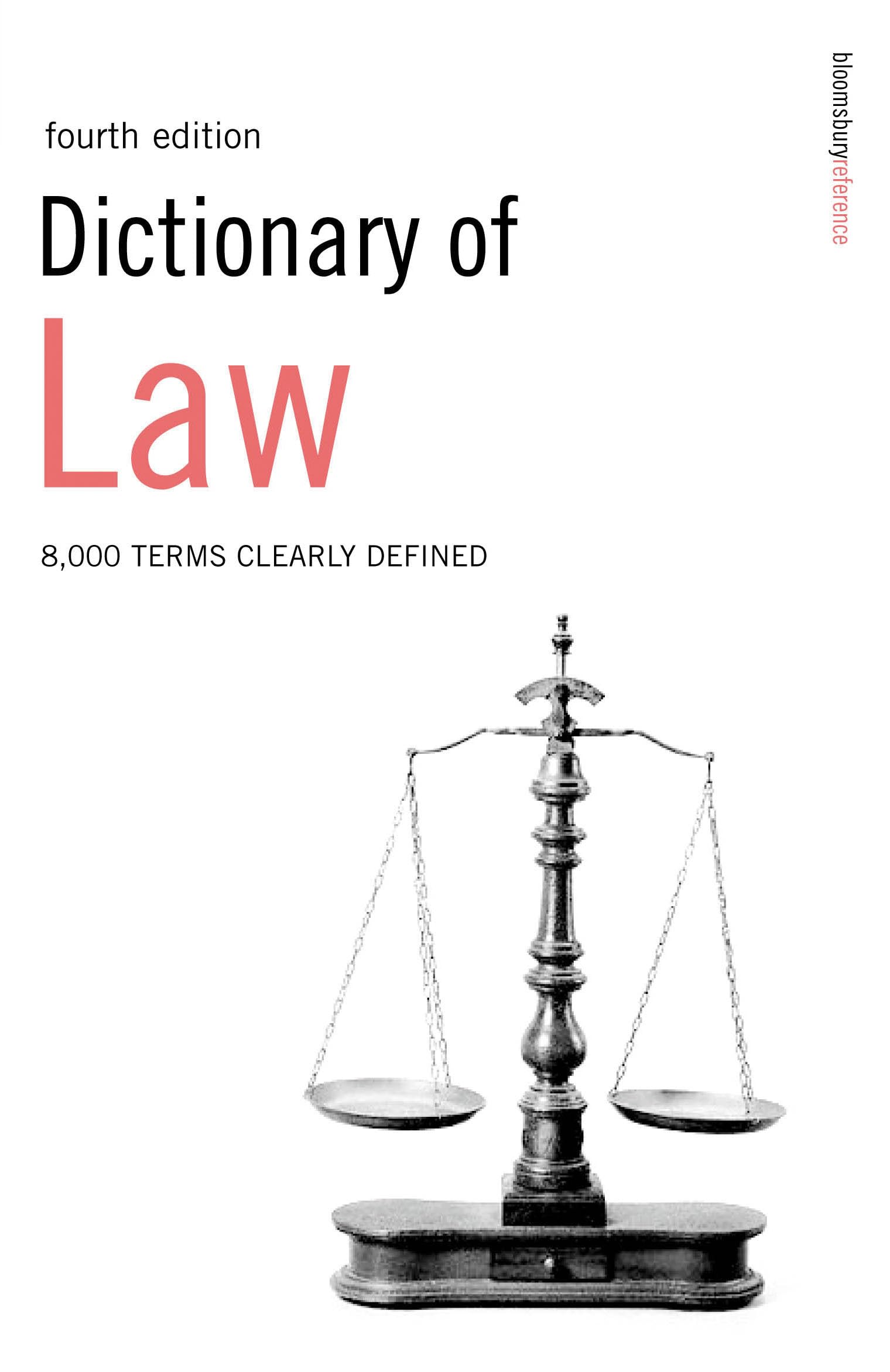 Buy Dictionary of Law — BookShops.in