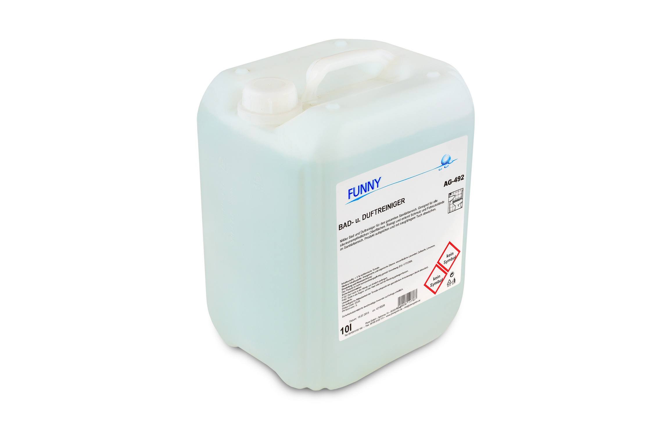 Funny AG-492 Bad und Duftreiniger, Kanister, 10 L